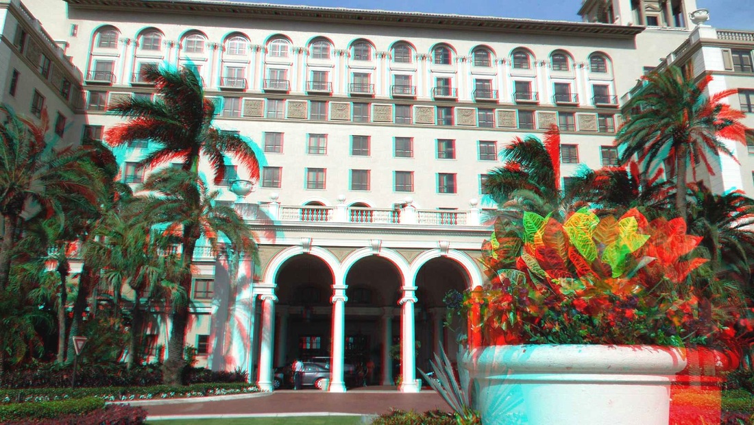 3D Anaglyph - The Breakers